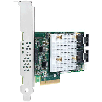 Opt Hpe 830824-b21 Controller Smart Array P408i-p Sr Gen10 Pcie 12gb/s 8 Porte Sata/sas Cache 2gb 2x4 Minisas Raid Al Fino:31/12
