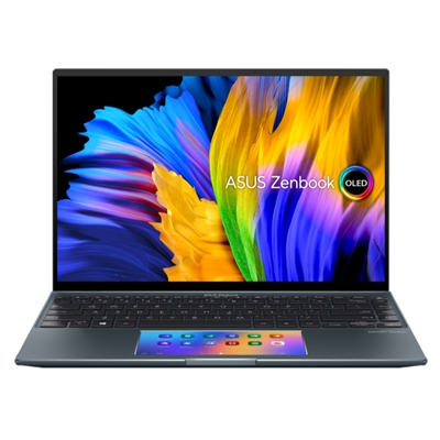 Nb Asus Ux5400ea-l7213w 14"oled I7-1165g7 16ddr4 512ssd W11 Noodd Bt Cam Wifi Fp Screenpad Ri Usb 2y