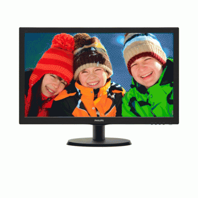 Monitor Philips Lcd Led 21.5" Wide 223v5lhsb 5ms Fhd 1000:1 Black Vga Hdmi Vesa  Fino:31/07