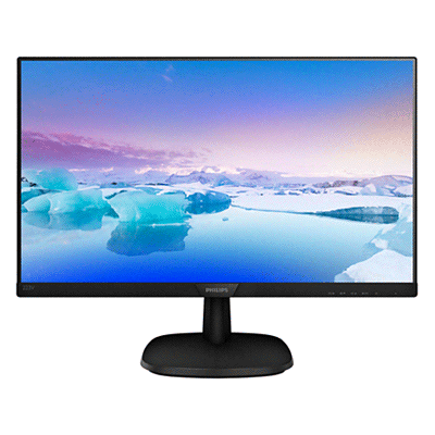 Monitor Philips Lcd Ips Led 21.5" Wide 223v7qhab/00 4ms Softblue Mm  Fhd 1000:1 Black Vga Hdmi Vesa  Fino:31/07