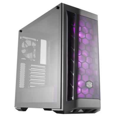 Cabinet Atx Midi Tower Cooler Master Mcb-b511d-kgnn-rgb Masterbox Mb511 Black Atx 2x3.5/2.5 2xusb3.0 Rgb Lato Trasp. Noalim.
