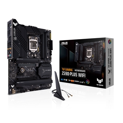 Mb Asus Tuf Gaming Z590-plus Wifi Lga1200 4xddr4dc-5000o.c. 1xpcie4.0x16 Dp Hdmi 6xsata3 M.2 Gblan Wi-fi Atx 90mb16c0-m0eay0