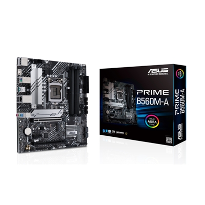 Mb Asus Prime B560m-a B560 Lga1200 4xddr4dc-5000o.c 1xpcie4.0x16 2xhdmi Dp 6sata3 M2 Gblan Usb3.2 Matx 90mb17a0-m0eay0