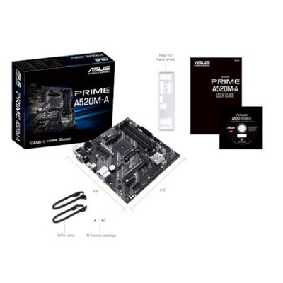 Mb Asus Prime A520m-a A520 Am4 4xddr4dc-4800o.c. Dvi-d D-sub Hdmi 1xpcie3.0x16 4xsata3r M.2 Gblan Matx 90mb14z0-m0eay0