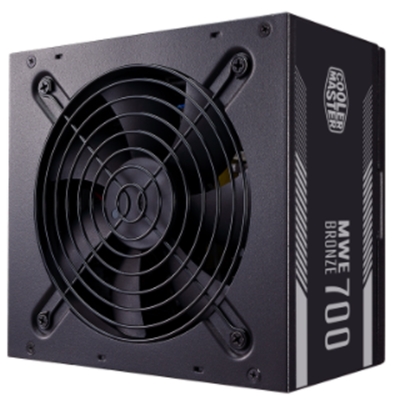 Alimentatore Atx 700w Coolermaster Bronze  V2 80plus Mpe-7001-acaab-eu  Pfc Attivo 240vac Fan120mm Cavo Eu