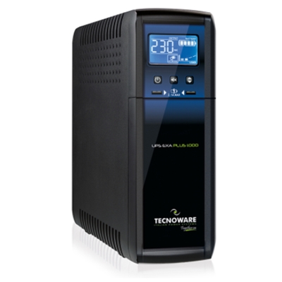 Ups Tecnoware Exa-plus 1000 Fgcexapl1002iec 1000va/ 700w +2usb 2.1a Lcd Sinusoidale +avr +prot.rj45/11 +usb Xsw