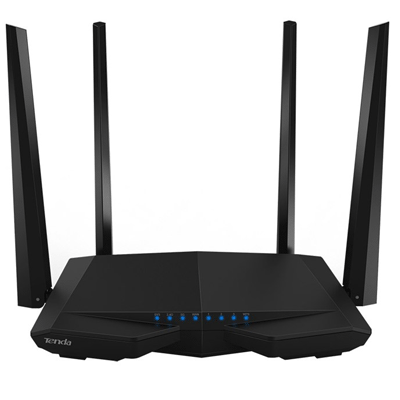 Wireless Ac1200 Router Dual Band Tenda Ac6 -300mbps X2.4ghz-867mbps X 5ghz- 802.11ac 5p Gigabit - Garanzia 3 Anni Fino:31/08