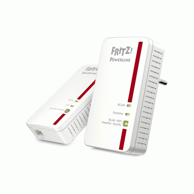 Wireless Powerline 1200m Avm Fritz! 1240e Kit Bianco 1p Rj45 Homeplug Av2 - Ean: 4023125027550