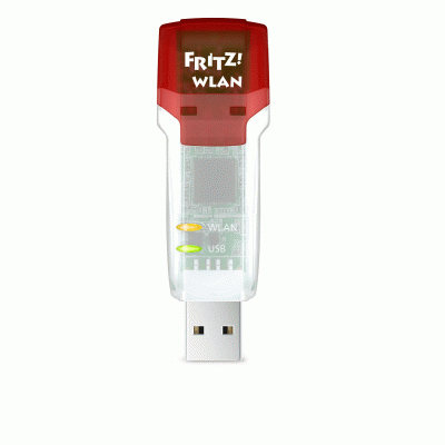 Wireless Adattatore Avm Fritz! Ac860 Ieee 802.11ac - Usb3.0 Per Portatile Esterno - Ean: 4023125027246
