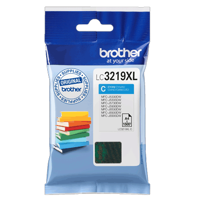 Cartuccia Brother Lc3219xlc Ciano 1500 Pgg X Mfc-j5330dw/j5730dw/j5930dw J6530dw/j6930dw/j6935dw