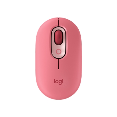 Mouse Logitech Retail Pop Heartbreaker Rose Wireless Bluetooth Ottico 104