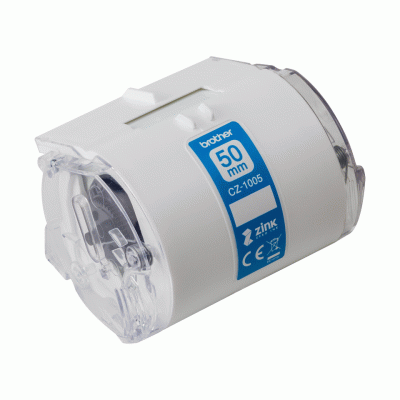 Rotolo Nastro Adesivo Brother Cz1005 50mm X 5mt X Vc-500w