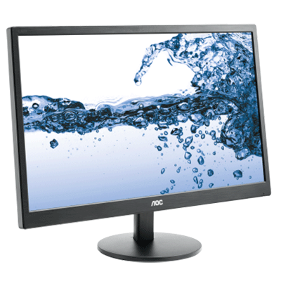 Monitor Aoc Lcd Led 21.5" Wide E2270swdn 5ms Fhd 700:1 Black Vga Dvi Vesa Fino:30/09