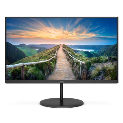 Monitor Aoc Lcd Ips Led 23.8" Wide Frameless Q24v4ea 4ms Mm Qhd 1000:1 Black Hdmi Dp Vesa Fino:30/09