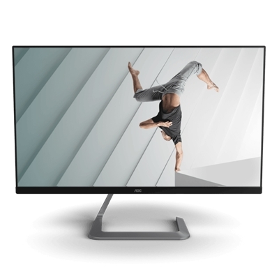 Monitor Aoc Lcd Ips Led 27" Wide Frameless Q27t1 5ms Qhd 1300:1 Black 2xhdmi Dp Fino:30/09