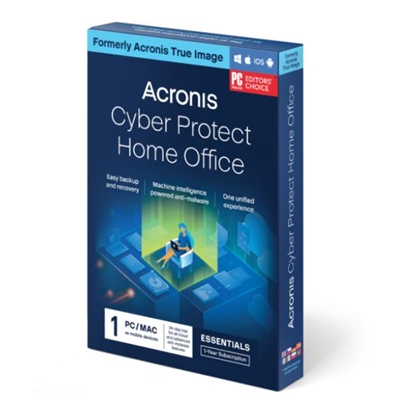 Acronis Box Cyber Protect Home Office Essentials 1pc - 1 Anno - Sw Backup - Hoeaa1eus Fino:30/09
