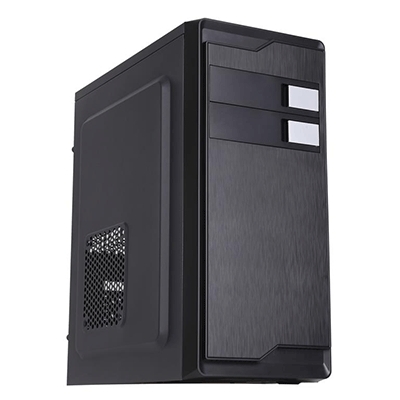 Cabinet Itek Atx Middle Tower Modello Winco - Alim 500w - 2xusb3 Front - Nero Effetto Spazzolato (itocwstu3)