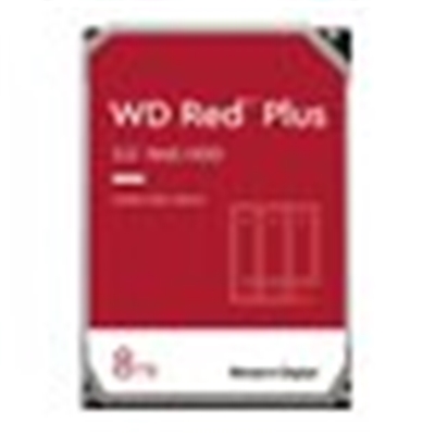 Hard Disk Sata3 3.5" X Nas 8000gb(8tb) Wd80efbx Wd Red Plus 256mb Cache 7200rpm