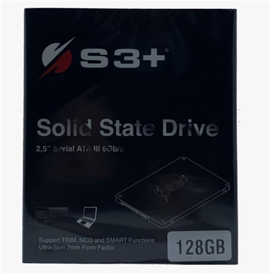 Ssd-solid State Disk 2.5"  128gb Sata3 S3+ S3ssdc128 Read: 520mb/s-write: 320mb/s