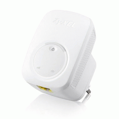 Wireless N 300m Zyxel Wre2206-eu0101f Range Extender 802.11ngb -1p Lan-plug & Play