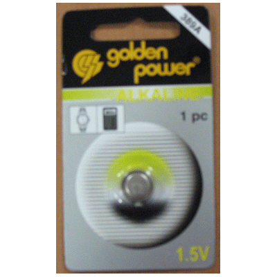 Batteria Alkalina 389a Tipo Mini Bottone Goldenpower Da 1.5