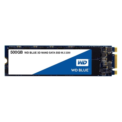 Ssd-solid State Disk M.2(2280)  500gb Sata3 Wd Blue Wds500g2b0b Read:560mb/s-write:530mb/s