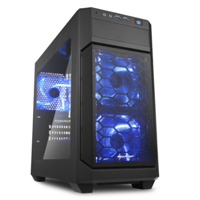 Cabinet Sharkoon 4044951013968 Mini Tower No Psu