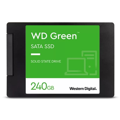 Solid State Disk Ssd-solid State Disk 2.5"240gb Sata3 Wd Green Wds240g3g0a Read:540mb/s-write:465mb/s