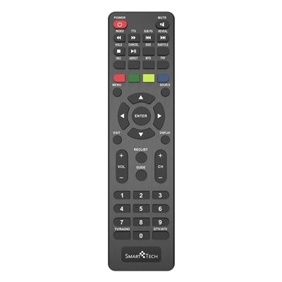 Tv Telecomando Smart-tech Cx- 511 Per Tv Serie T2