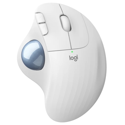 Mouse Trackball Logitech Retail Wireless Ergo M575 Off-white Bluetooth 910-005870