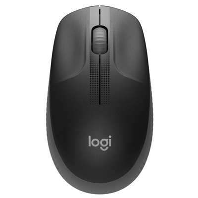 Mouse Mouse Logitech Retail M190 Full Size Wireless Usb 3 Tasti Ottico 1000dpinero P/n 910-005905