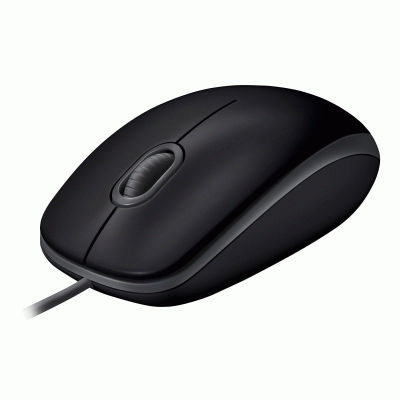 Mouse Mouse Logitech Oem B110 Silent Dark Optical Black Usb P/n 910-005508 1000dpi -garanzia 3 Anni-