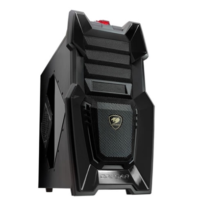 Cabinet Cabinet Midi Tower Cougar 106hm60 Challenger Black Nero 268x514x523mm 7slot 3x5