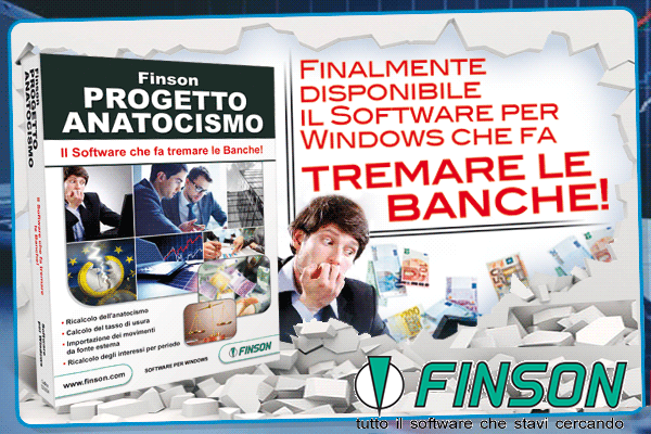 FINSON PROGETTO ANATOCISMO PER WINDOWS