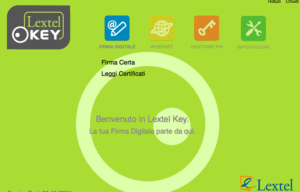 Firma Certa - Lextel Key - Firma Digitale