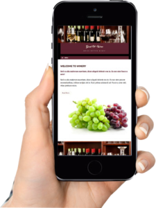 Good Ol Wine smartphone