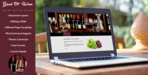 Good ol Wine - WordPress tema