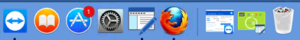 Mac - barra dock - Firefox
