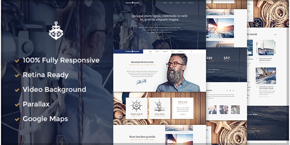 Yacht - Marine HTML 5 Template