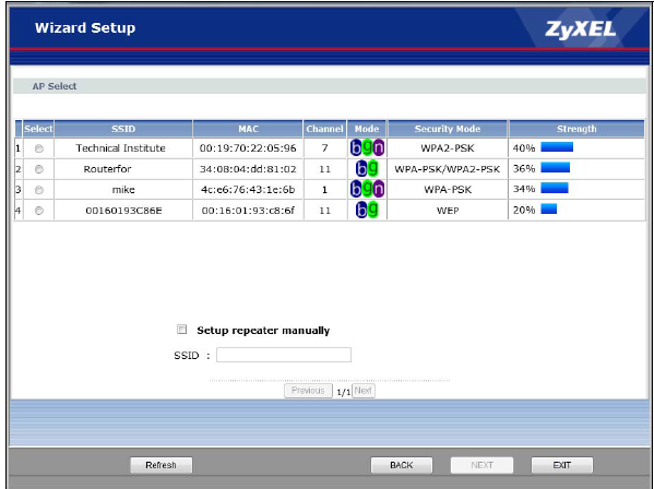 Zyxel WRE-2205 setup 05