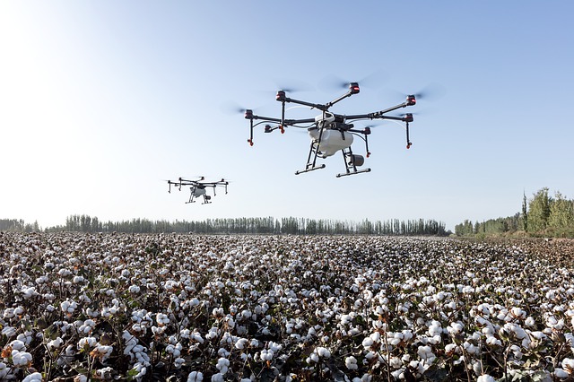 I droni e l'agricoltura