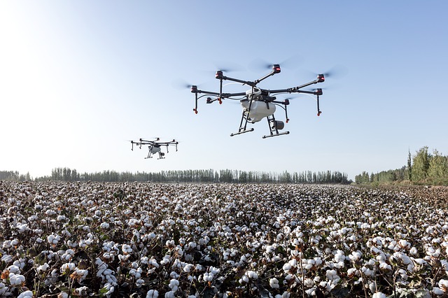 I droni e l'agricoltura