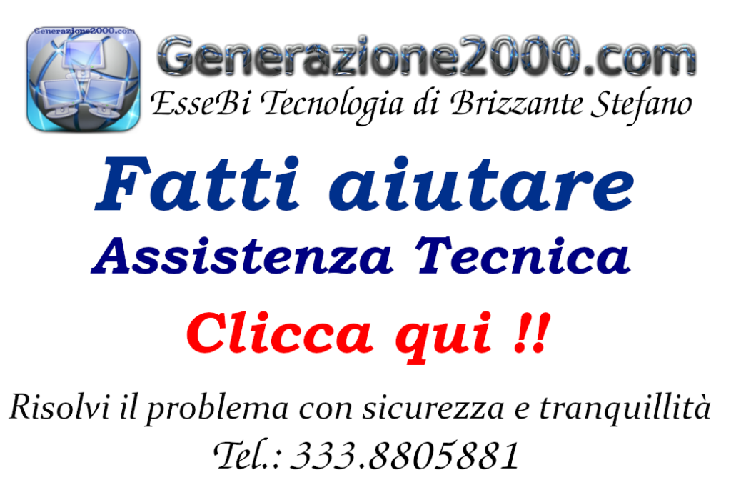 Assistenza tecnica