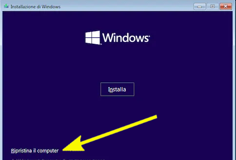 Windows 10 Installazione Risoluzione problemi