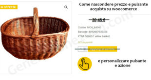 WooCommerce modalità catalogo e personalizzazione